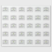 Kerstmis Welkom in Nantasket Cadeaupapier (Vlak)