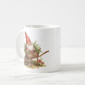 Kerstmis welkom  Kerstbomen & Tuinkabouter  Koffiemok (Voorkant links)