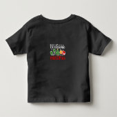 Kerstmis welkom kinder shirts (Achterkant)