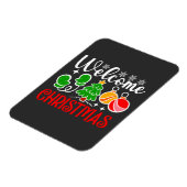 Kerstmis welkom magneet (Linkerzijde)