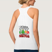Kerstmis welkom tanktop (Achterkant)