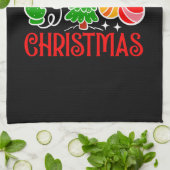 Kerstmis welkom theedoek (Gevouwen)