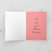 Kerstmis, Wensen Feestdagen Kaart (Binnen)