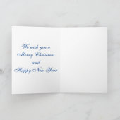 Kerstmis Wenskaart/Baby Jezus Feestdagen Kaart (Binnen)