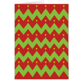 Kerstmis-Wenskaart/envelop "kerstbomen"