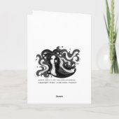 Kerstmis-Wenskaart Feestdagen Kaart (Achterkant)