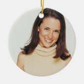 Kerstmis Werelds Beste Zus Definitie Foto Keramisch Ornament (Voorkant)