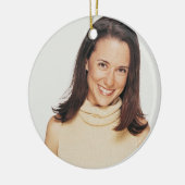 Kerstmis Werelds Beste Zus Definitie Foto Keramisch Ornament (Links)