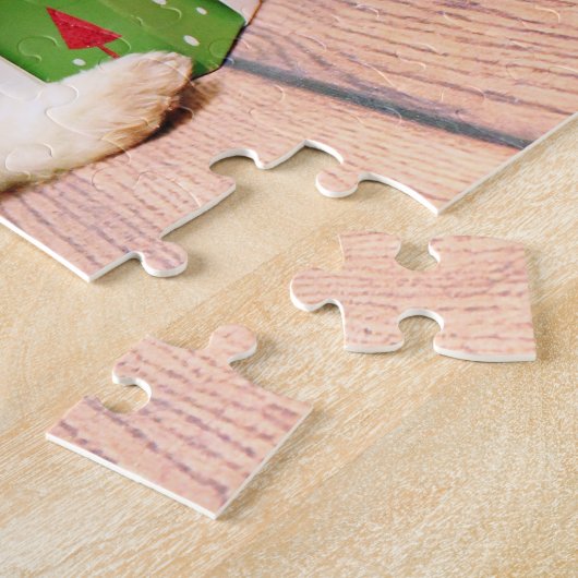 Kerstmis - West Highland Terrier - Abby Legpuzzel (Zijkant)