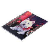 Kerstmis - West Highland Terrier - Madison Notitieboek (Linkerzijde)