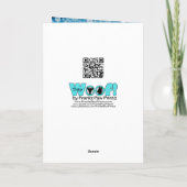 Kerstmis - Westie - Bella Feestdagen Kaart (Achterkant)