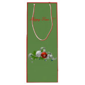 Kerstmis Wijn Cadeautas (Achterkant)