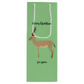 Kerstmis Wijn Cadeautas (Voorkant)