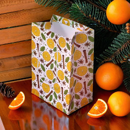 Kerstmis wijn met kruidige witte glühwein medium cadeauzakje