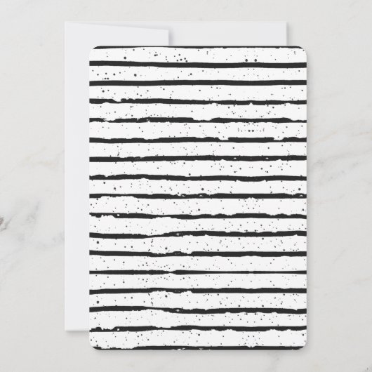 Kerstmis Wild One Party Animal Invitation (Achterkant)