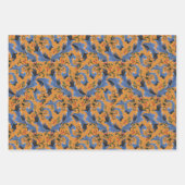 Kerstmis William Morris Geïnspireerd Vakantie Inpakpapier Vel (Voorkant 3)