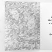 Kerstmis, winkelende Cadeaus politieman Drieluik Wenskaart (Binnenzijde eerst)