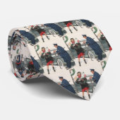 Kerstmis, winkelende Cadeaus politieman Stropdas (Opgerold)