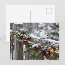 Kerstmis Winter Sneeuwvink