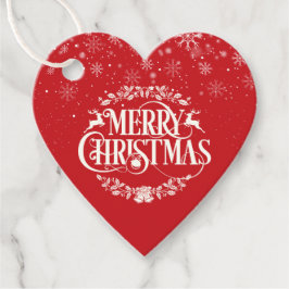 Kerstmis Winter Sneeuwvlokken Foto Bedankjes Labels