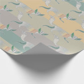 Kerstmis Winter Wonder Vos Cadeaupapier (Hoek)