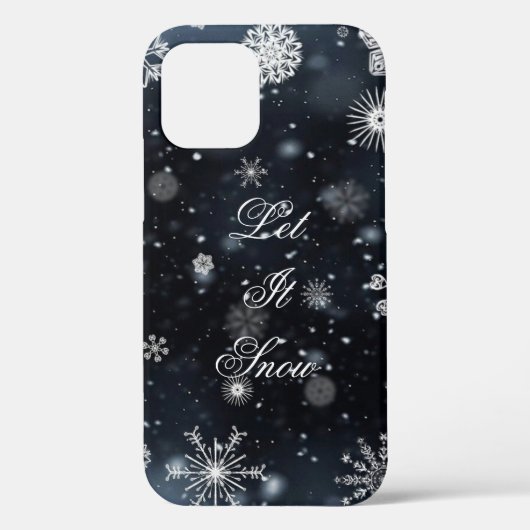 Kerstmis/winterse Hoesje-Mate iPhone Case (Achterkant)
