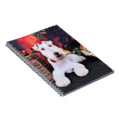 Kerstmis - Wire Fox Terrier - Dexter Notitieboek (Rechterzijde)