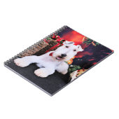 Kerstmis - Wire Fox Terrier - Dexter Notitieboek (Linkerzijde)