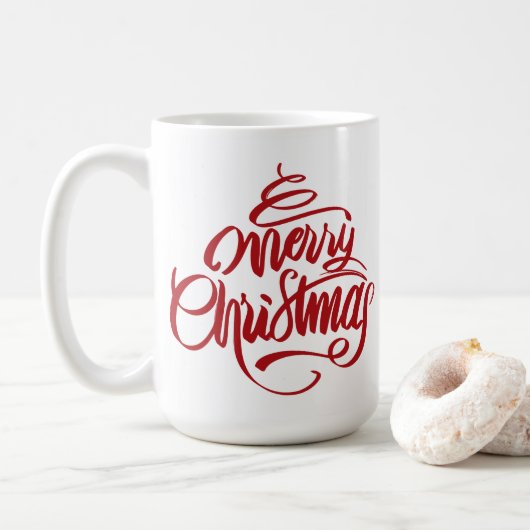 Kerstmis Wishing Gift Koffiemok (Met donut)