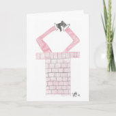 Kerstmis - Wishing you Smooth Travels Kaart (Voorkant)