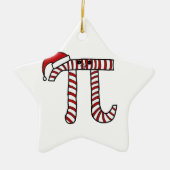 Kerstmis Wiskunde Keramisch Ornament (Voorkant)