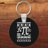 Kerstmis wiskunde  sleutelhanger (Voorkant)