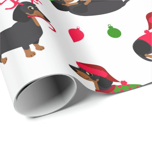 Kerstmis, wit cadeaupapier (Rol Hoek)