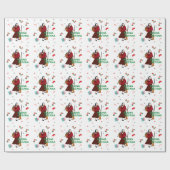 Kerstmis Witch buona Befana Cadeaupapier (Vlak)