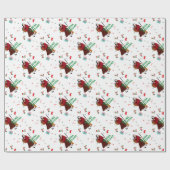 Kerstmis Witch buona Befana Cadeaupapier (Vlak)
