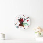 Kerstmis Witch buona Befana Ronde Klok (Huis)