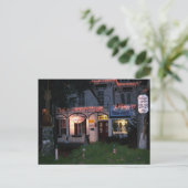 Kerstmis Woodstock, NY van Village Green Feestdagenkaart (Staand voorkant)