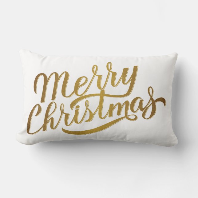 Kerstmis Worp Kussen (Voorkant)