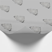 KERSTMIS WRAP STIJL EN ONTWERP CADEAUPAPIER (Hoek)