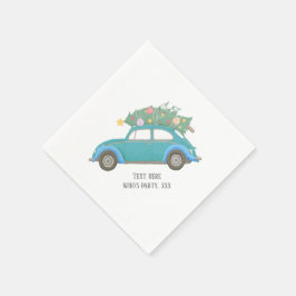 kerstmis, xmas, babyboy, kerstboom, auto servet