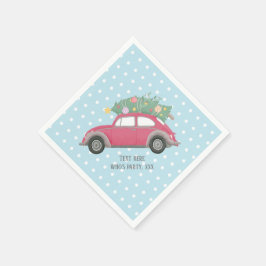 kerstmis, xmas, babyboy, kerstboom, auto servet