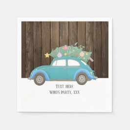 kerstmis, xmas, babyboy, kerstboom, auto servet