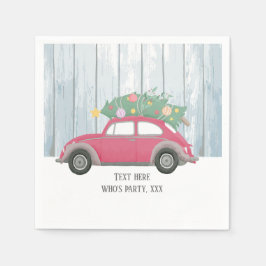 kerstmis, xmas, babyboy, kerstboom, auto servet