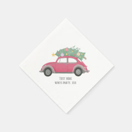 kerstmis, xmas, babyboy, kerstboom, auto servet