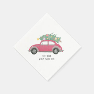 kerstmis, xmas, babyboy, kerstboom, auto servet