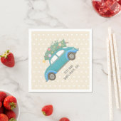 kerstmis, xmas, babyboy, kerstboom, auto servet (Insitu)