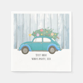 kerstmis, xmas, babyboy, kerstboom, auto servet