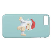 Kerstmis Yeti-Speelgoed met een kersthat Case-Mate iPhone Case (Achterkant (Horizontaal))