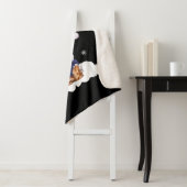 Kerstmis Yorkshire Terrier Funny Yorkie Puppy Sherpa Deken (In situ)