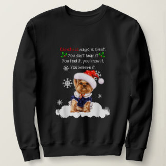 Kerstmis Yorkshire Terrier Funny Yorkie Puppy Trui